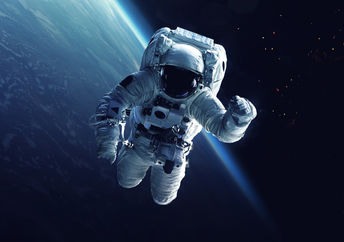 Astronaut in space.