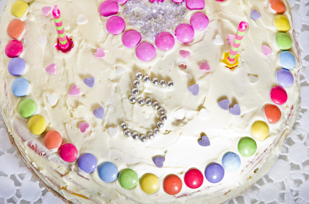 A fifth birthday cake
