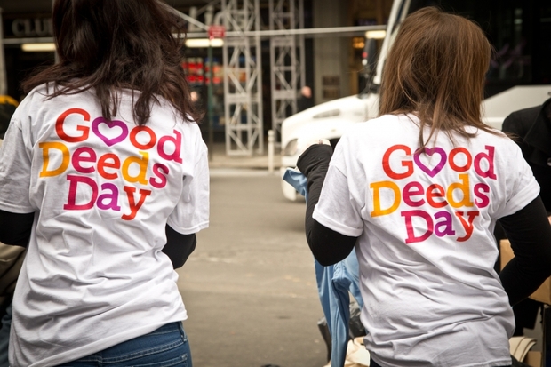Good Deeds Day tshirts 2014