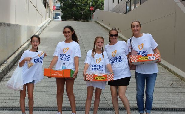 Austrian volunteers take part in Good Deeds Day 2013