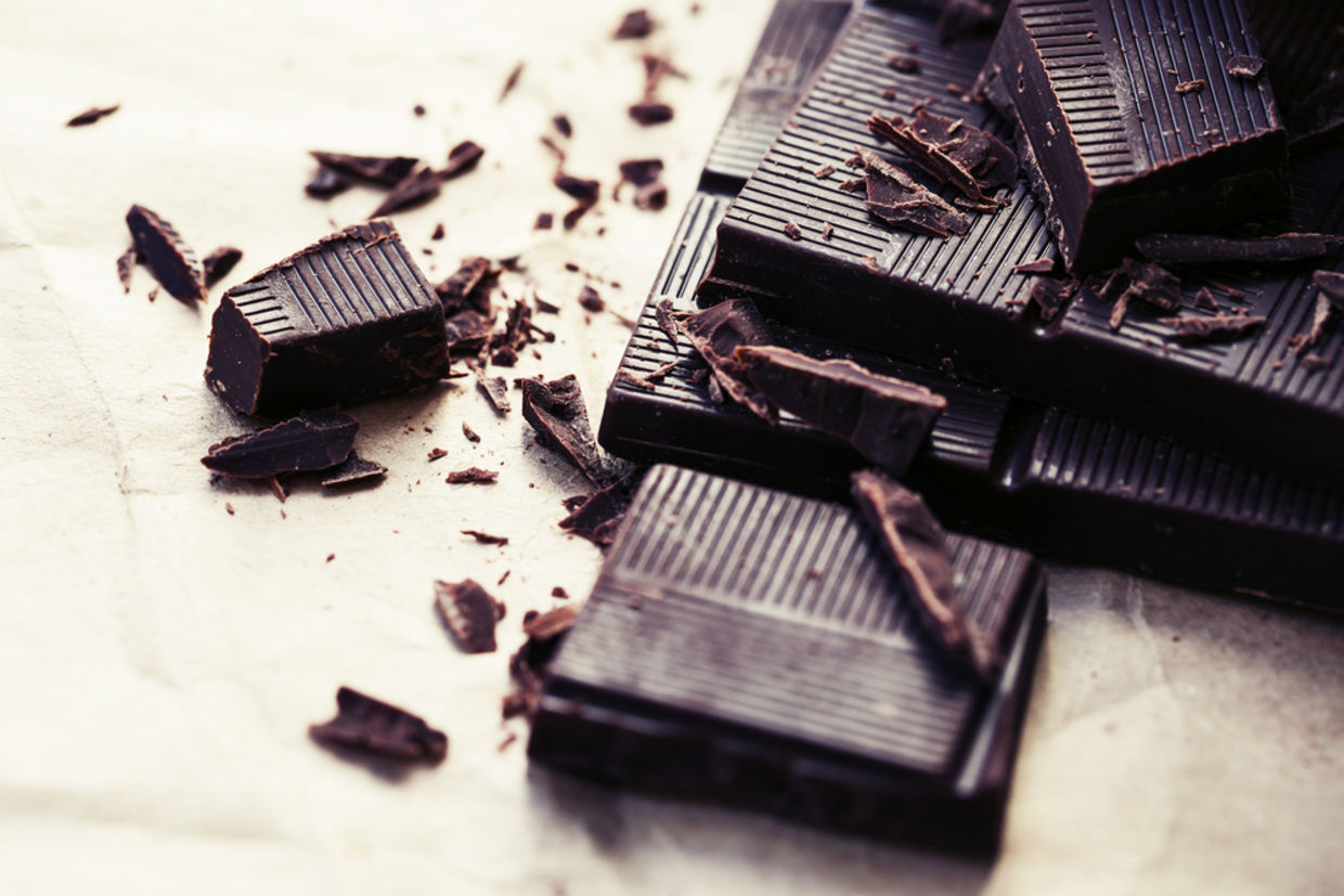 Dark chocolate is a great brain food