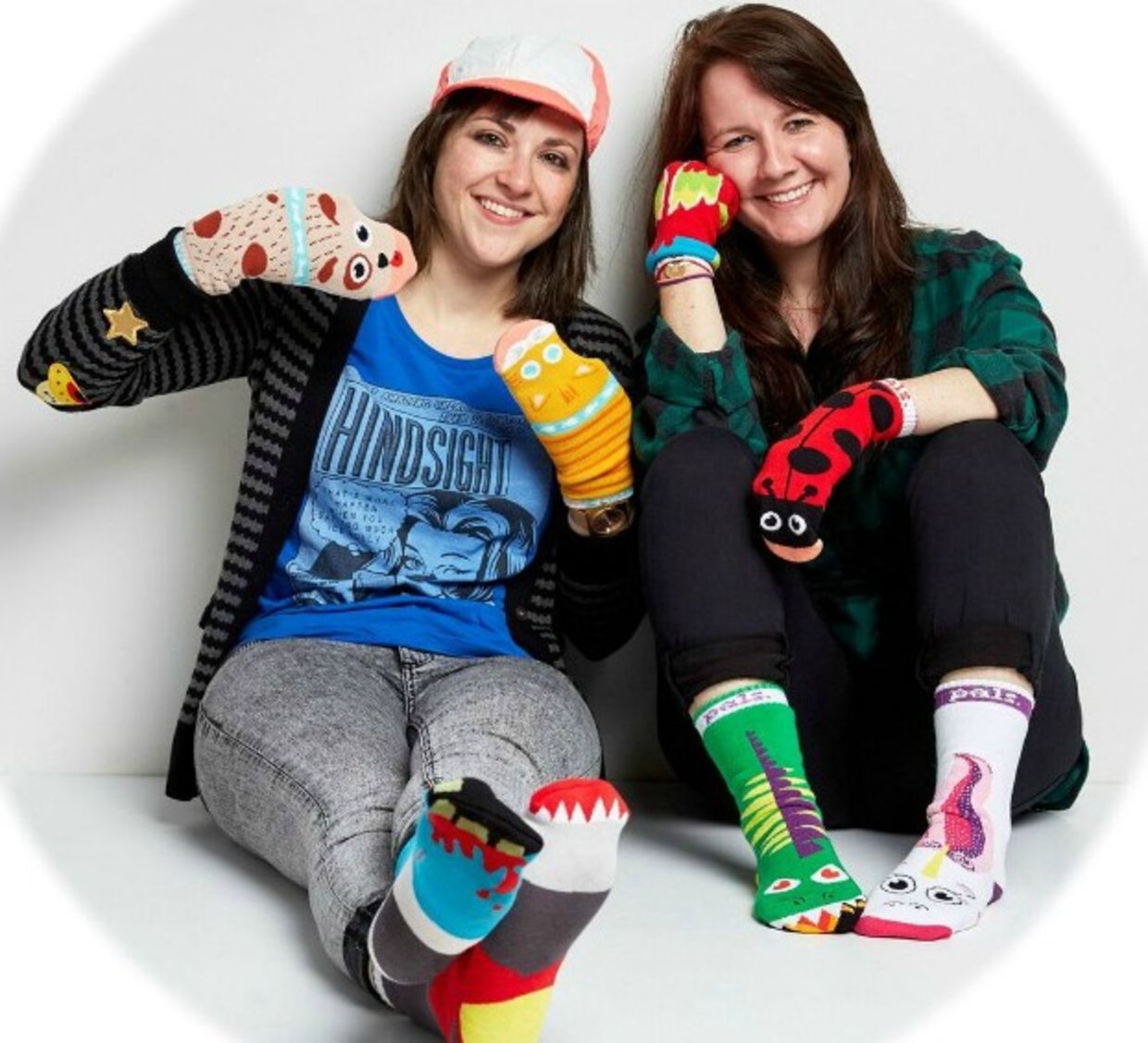 Hannah Lavon and Ashley Connors, Founders of Pals Socks