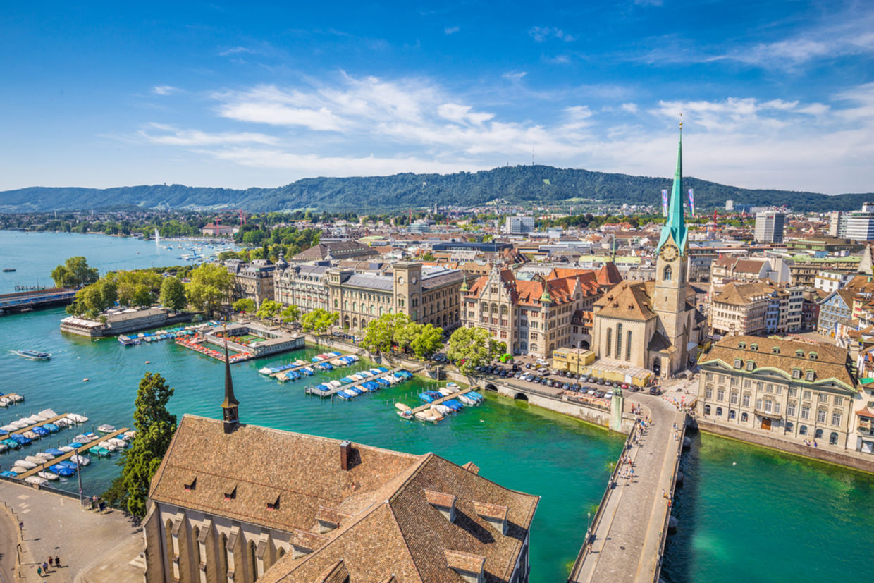 Zurich is known for its well-designed public spaces and booming economy. (Shutterstock)
