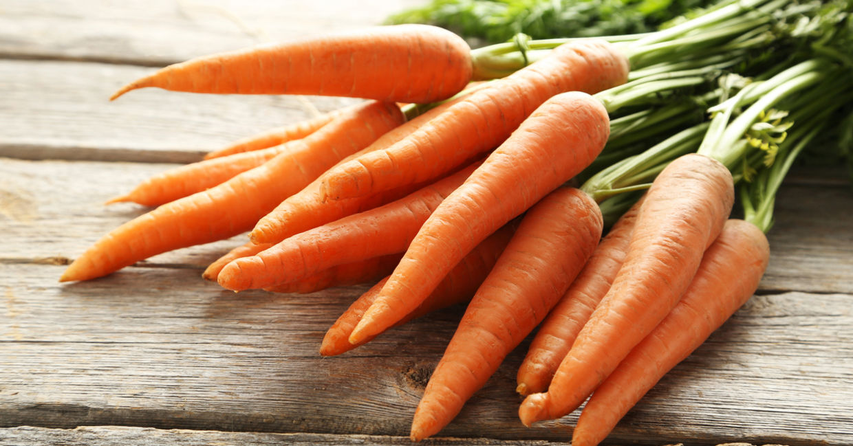 Carrots are packed with essential vitamins and minerals