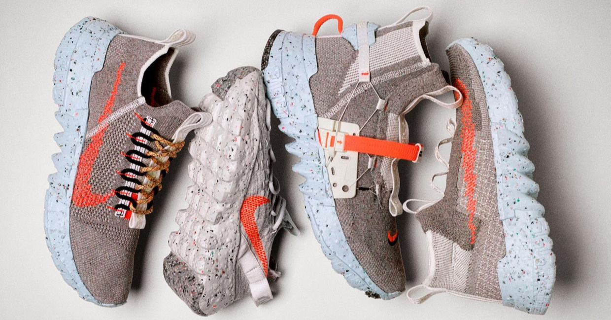 Nike's NASA-inspired Hippie Shoes Made From Trash - Goodnet