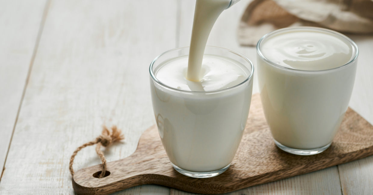 Kefir is a superfood made from fermented milk.