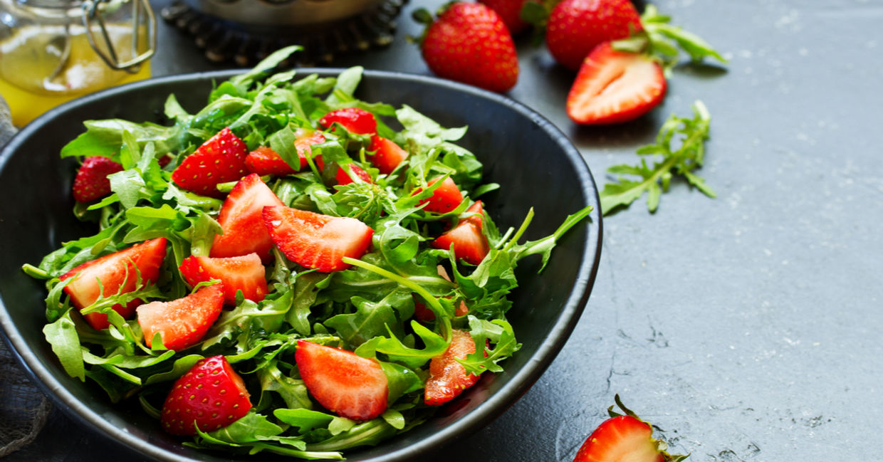Try this summer strawberry salad.
