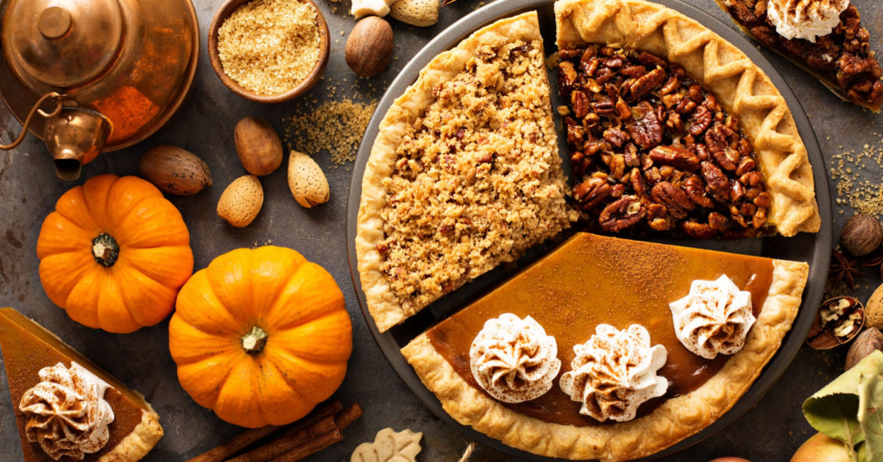 Pumpkin pie is full of nutrition.