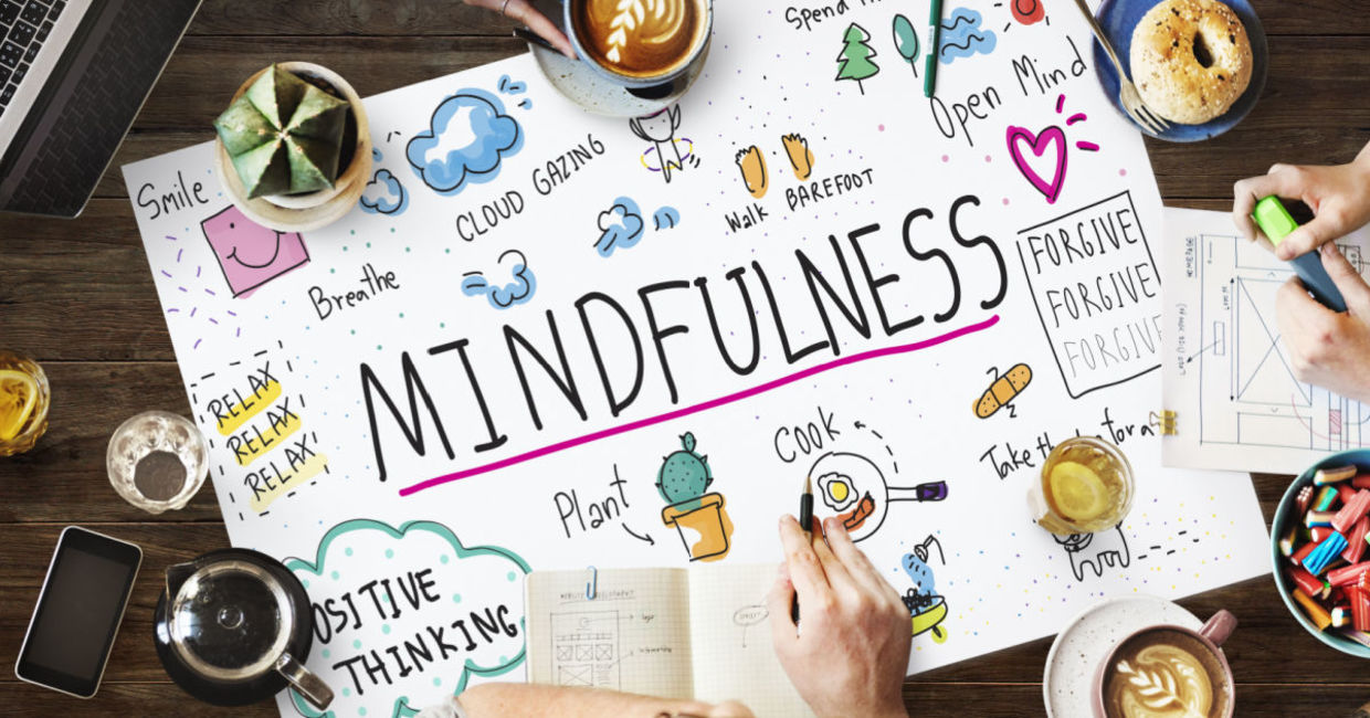Mindfulness is goof for your physical and mental wellbeing.