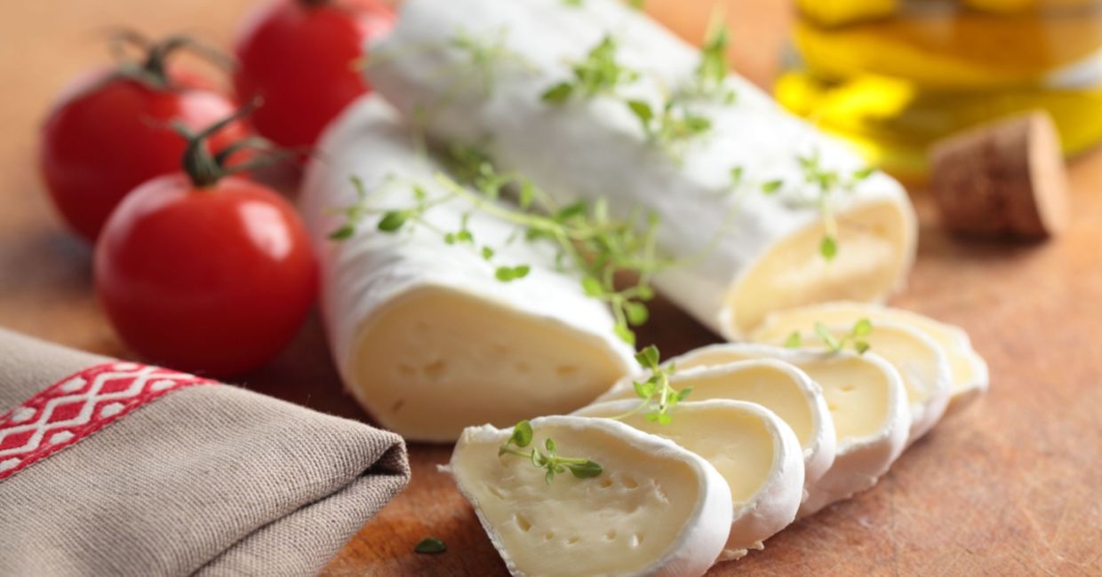 Goat cheese is low in lactose.
