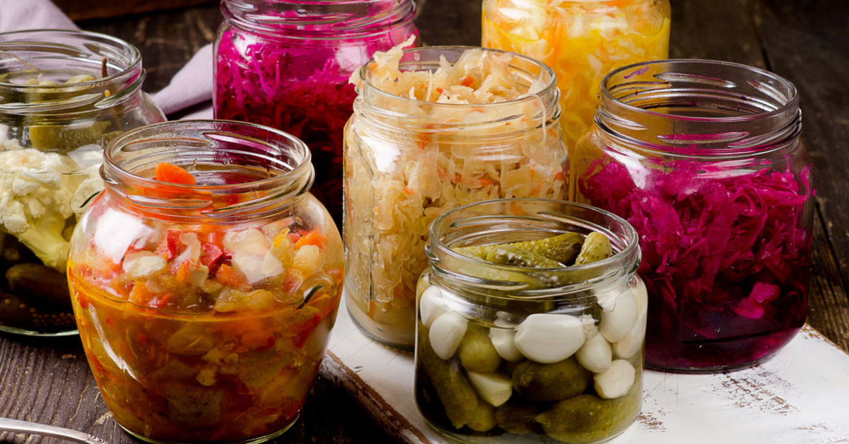 Fermented food is good for gut health.