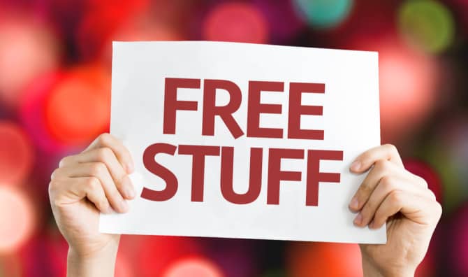 Giveaways on a Map