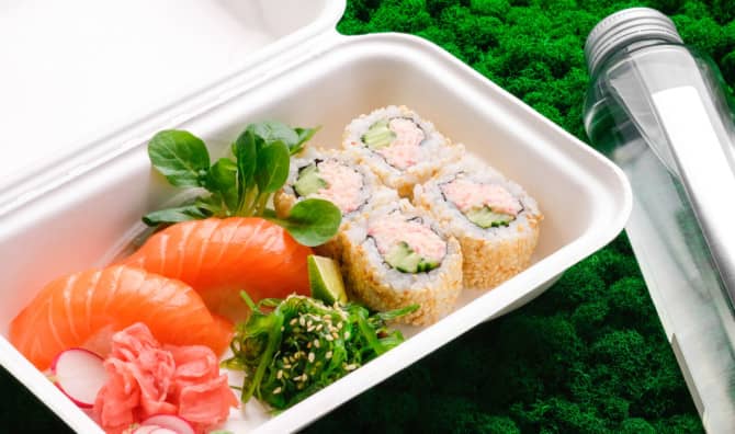 sushi and sashimi
