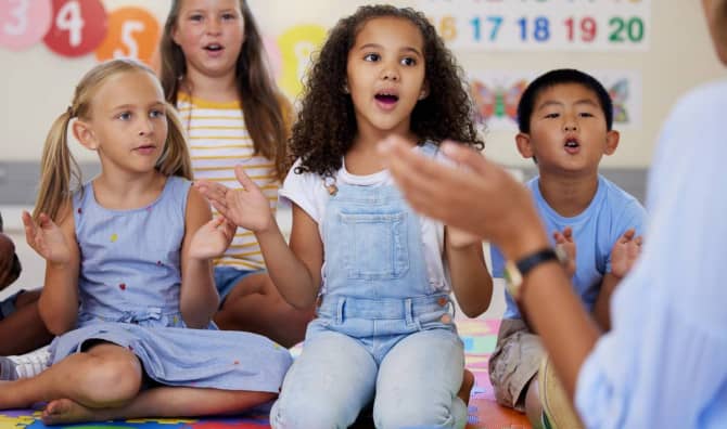 Giving kids a good start in life.