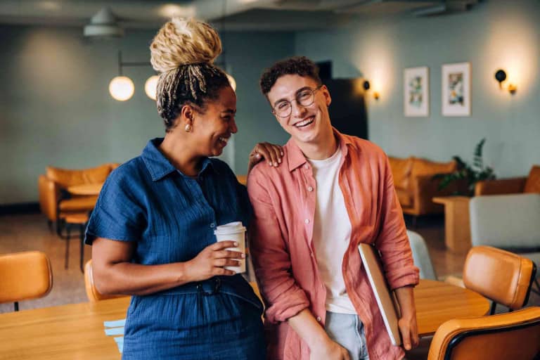 How a Work Buddy Can Improve Your Well-Being and Your Workplace