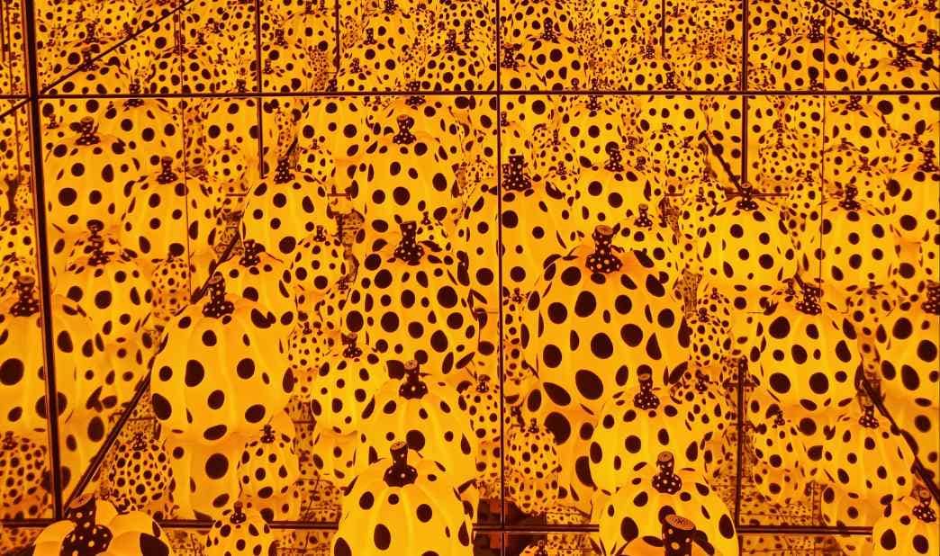 Yayoi Kusam’s Pumpkin Infinity Room.