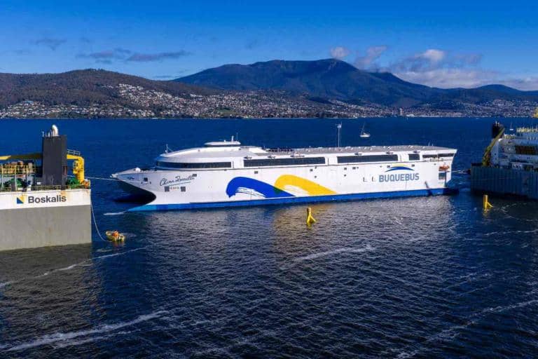 World’s Largest Electric Ferry Travels Across Oceans to South America