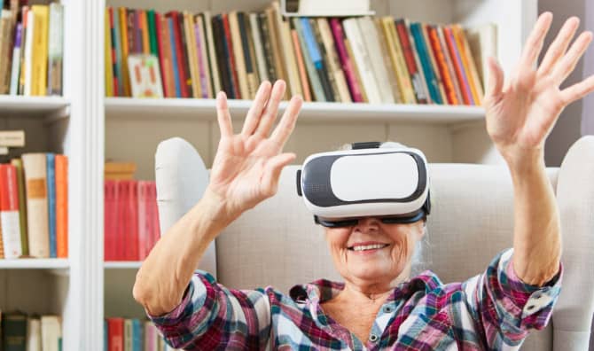 This new Technology Helps the Elderly Feel Young Again