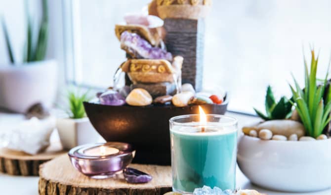 The Calming Benefits of an Indoor Water Fountain