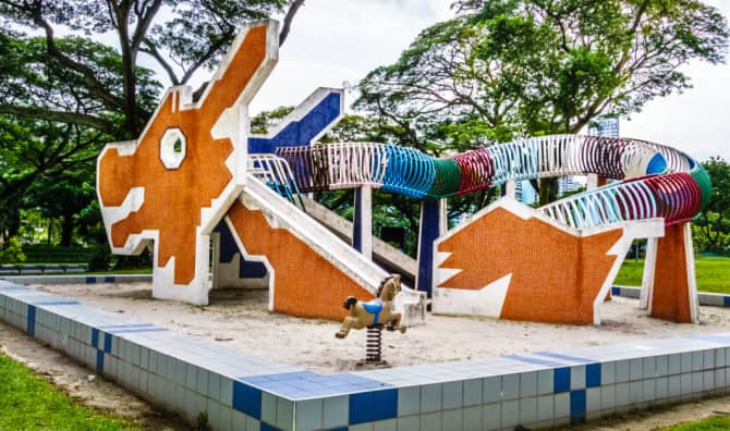 Toa Payoh Dragon Playground in Singapore.