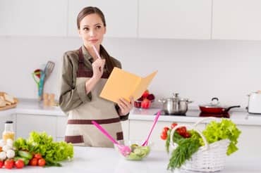 Eating mindfully.