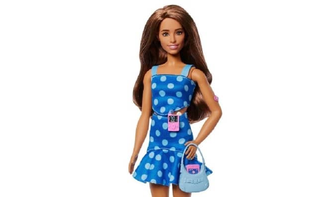 Barbie with type-1 diabetes.