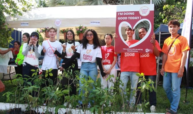Good Deeds Day in Cambodia.