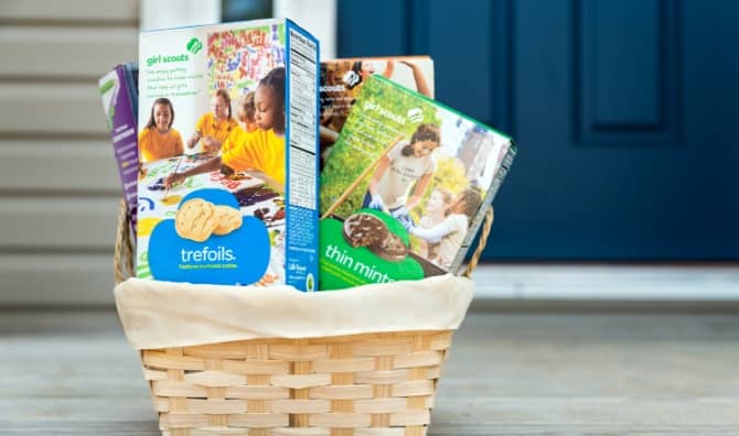 Girl Scout cookies.