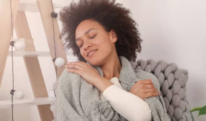 Self-Hugging Can Help Reduce Stress