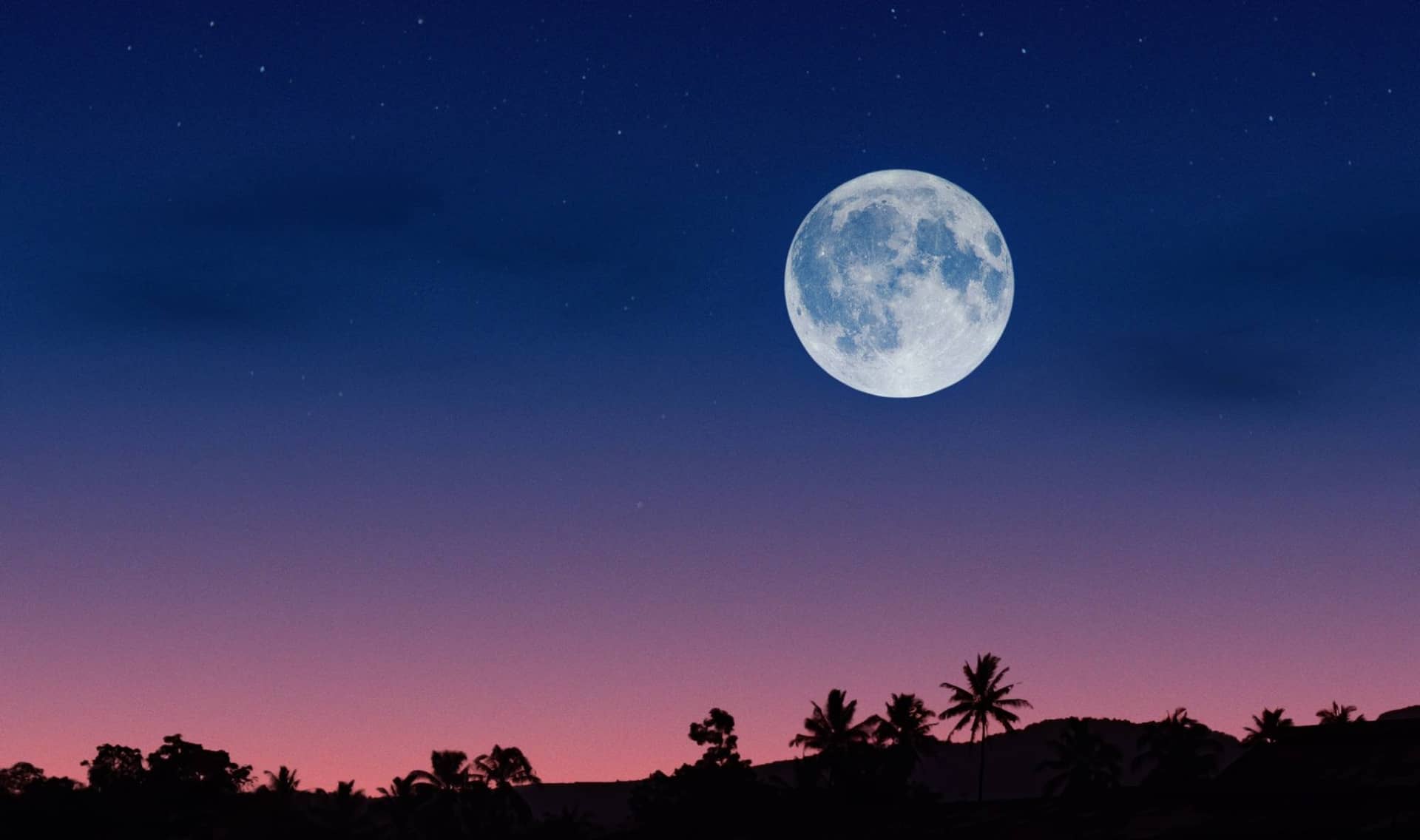 Full moon.