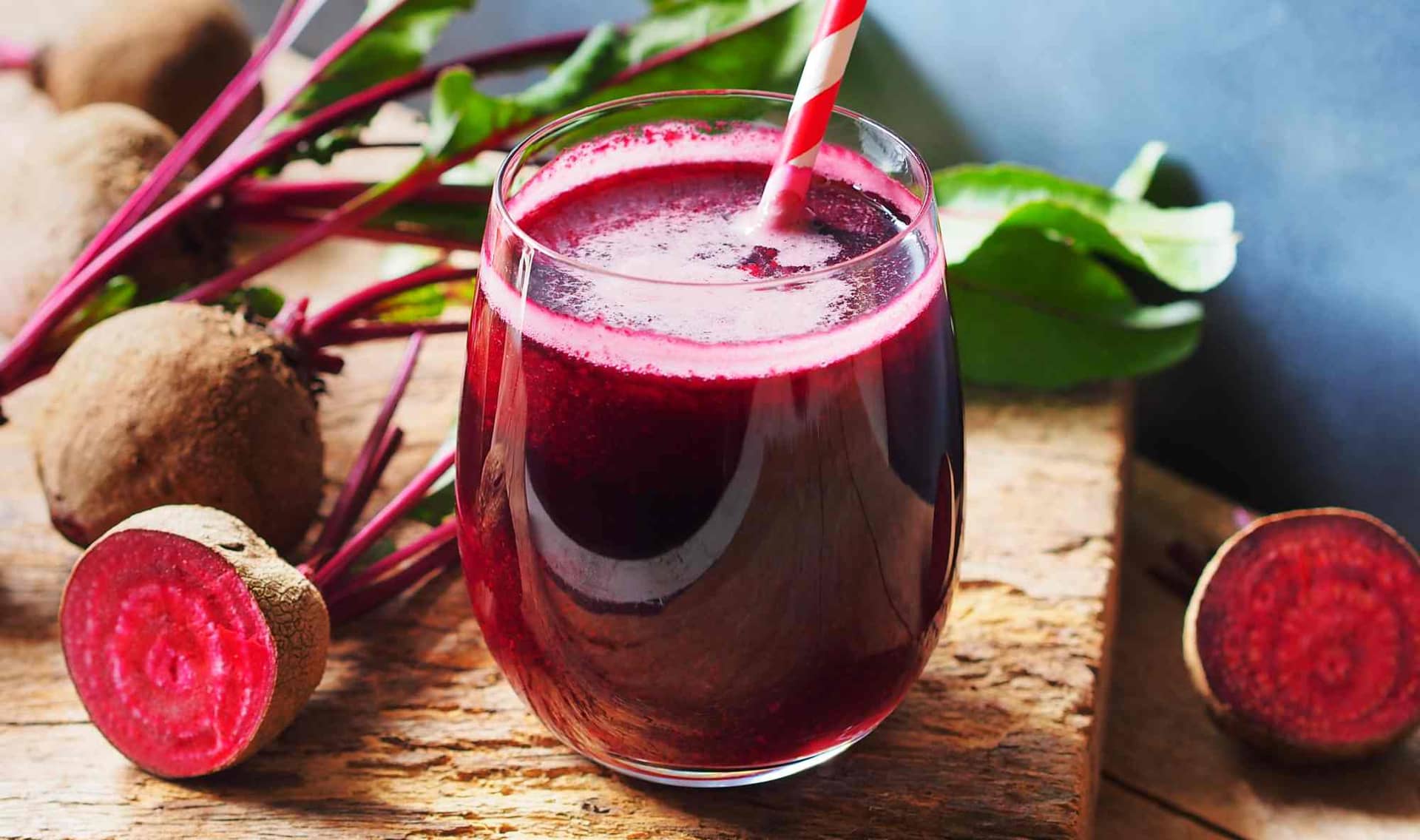 Beetroot juice.