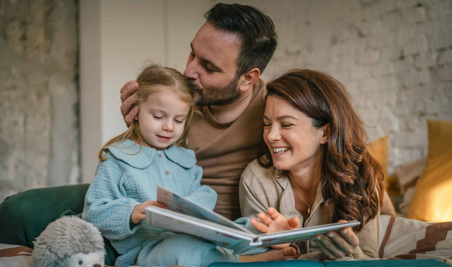 A warm and loving family