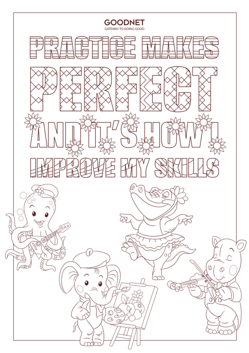 practice makes perfect...