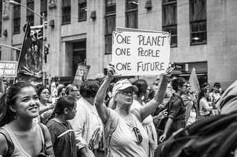 Women march for equality in San Diego.