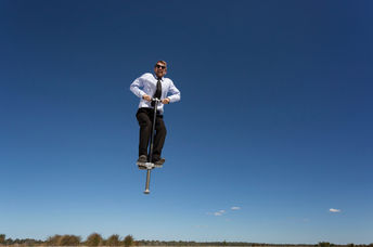 Extreme pogo sticking