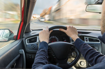 Commute driving traffic highway