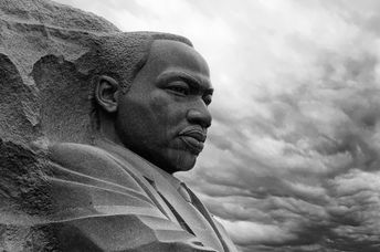 martin Luther King, Jr monument.