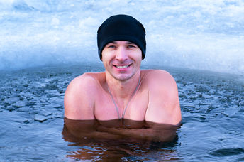 Cold shower benefits and cold water immersion therapy.
