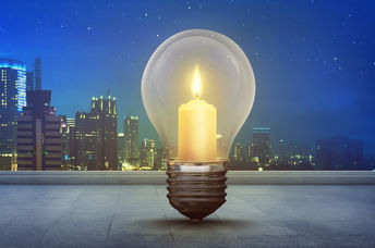 Light's off for Earth Hour.