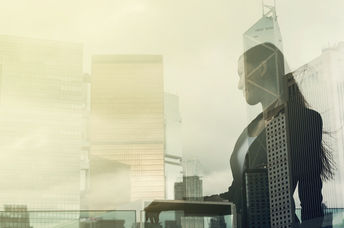 Confidence businesswoman