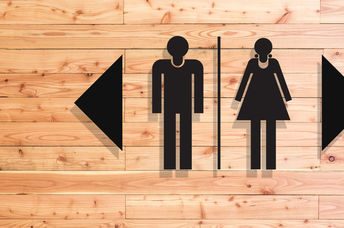 Bathroom signs