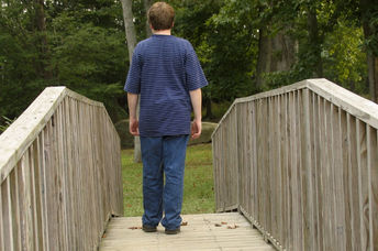 The bridge in-between.