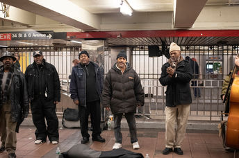 NYC subway performers