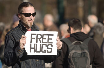 Kindness from a stranger.