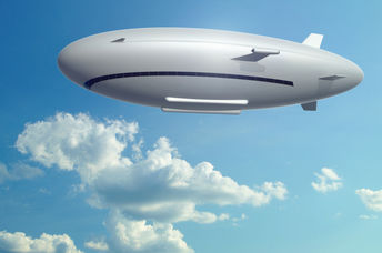 Futuristic airship