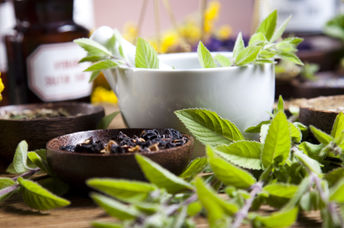 Medicinal herbs have healing properties.