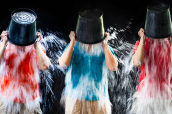 The ice bucket challenge.