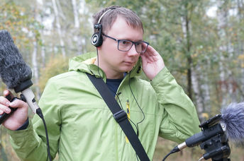 recording ambient sounds.