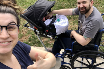 Parents of all abilities can enjoy taking their baby out thanks to an innovation from Bullis School, Maryland