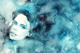 A portrait of a woman